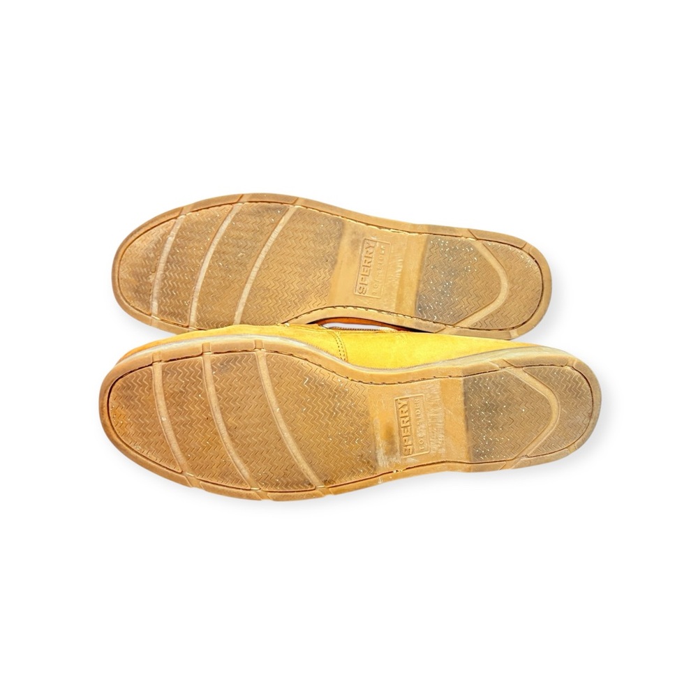 Sperry Tan Boat Shoes Moccasin Style - Picture 6 of 8